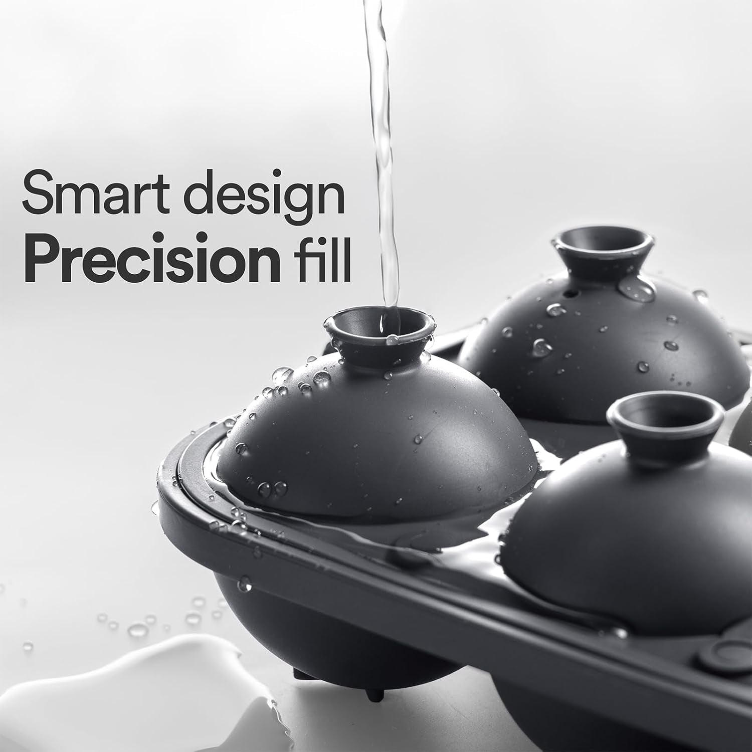 Upgrade Your Pour: Large 2-Inch Ice Sphere & Cube Molds for Perfect Drinks