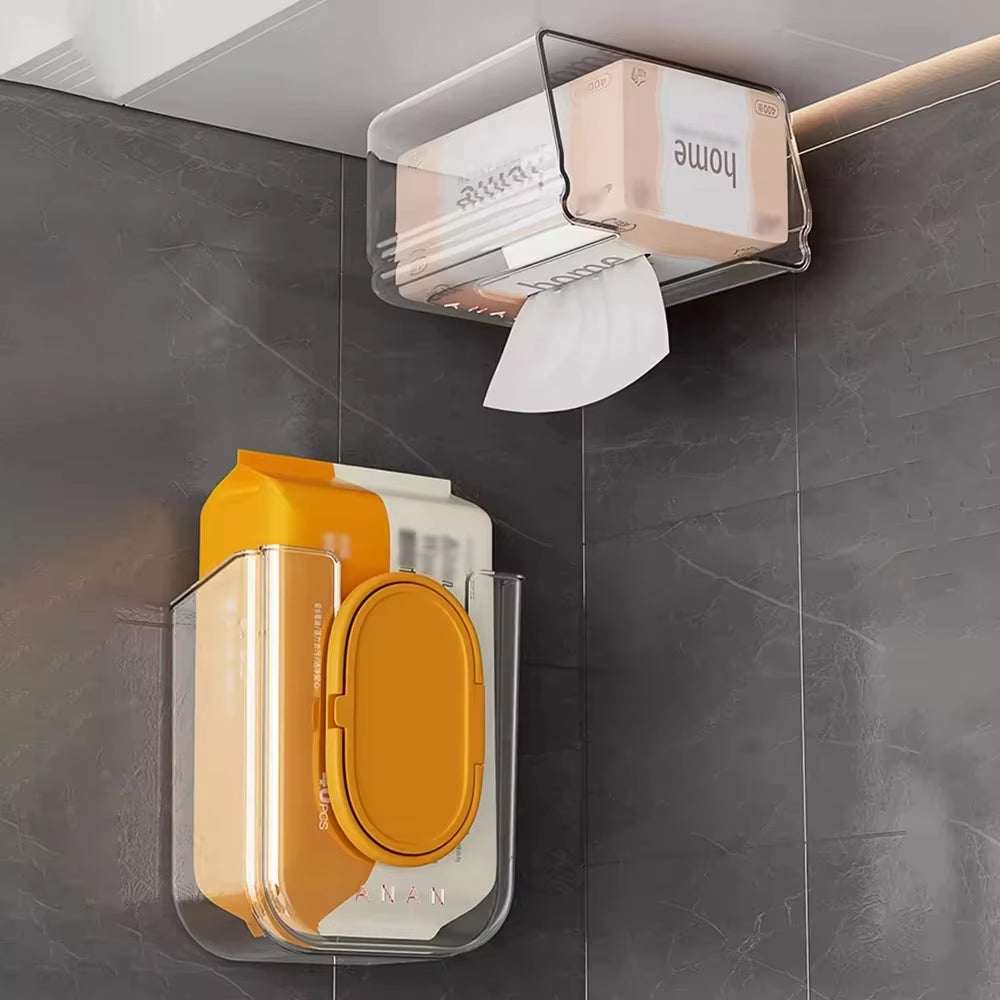 Wet wipes where you need them- Clean Lines. Serious Hold. Effortless Access