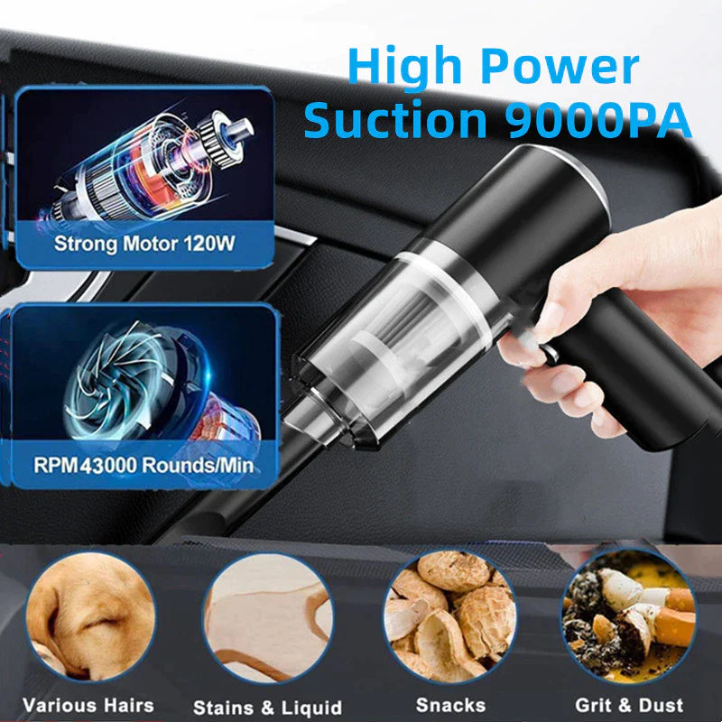 ⚡ 120W Cordless Handheld Vacuum