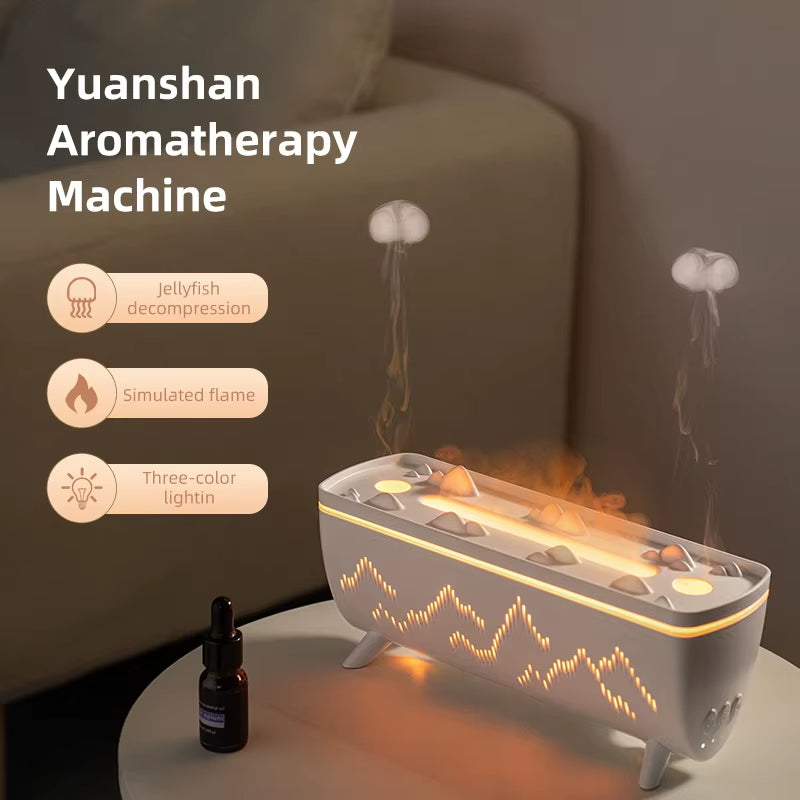 Jellyfish Aromatherapy Humidifier W/ Essential Oil Diffusers