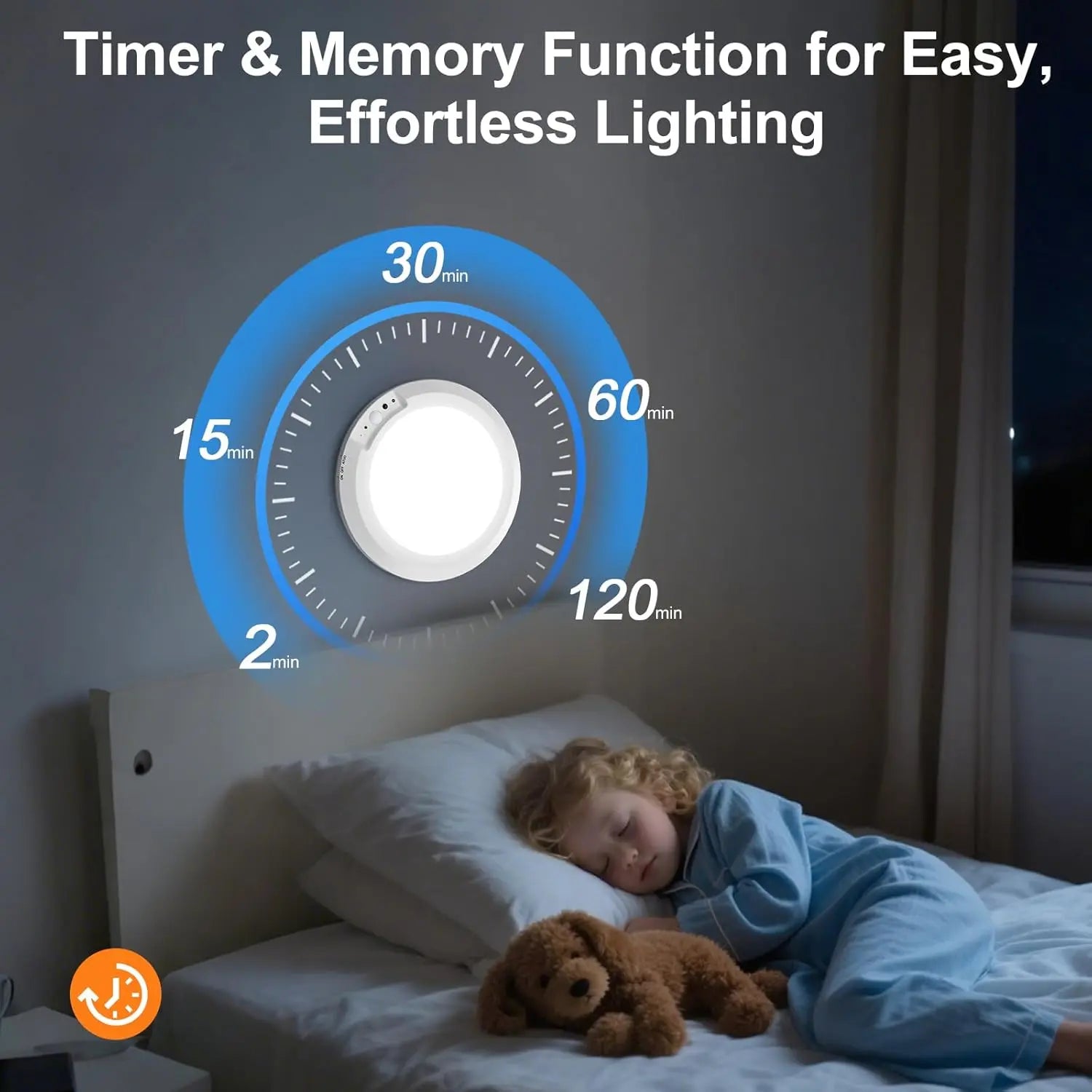 Rechargeable Motion Sensor Ceiling Light with Remote – Wireless & Magnetic