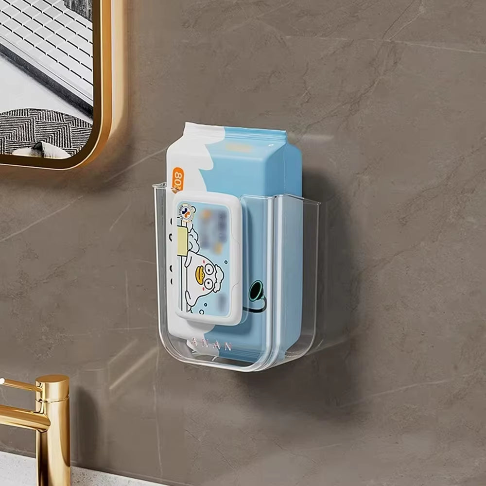 Wet wipes where you need them- Clean Lines. Serious Hold. Effortless Access