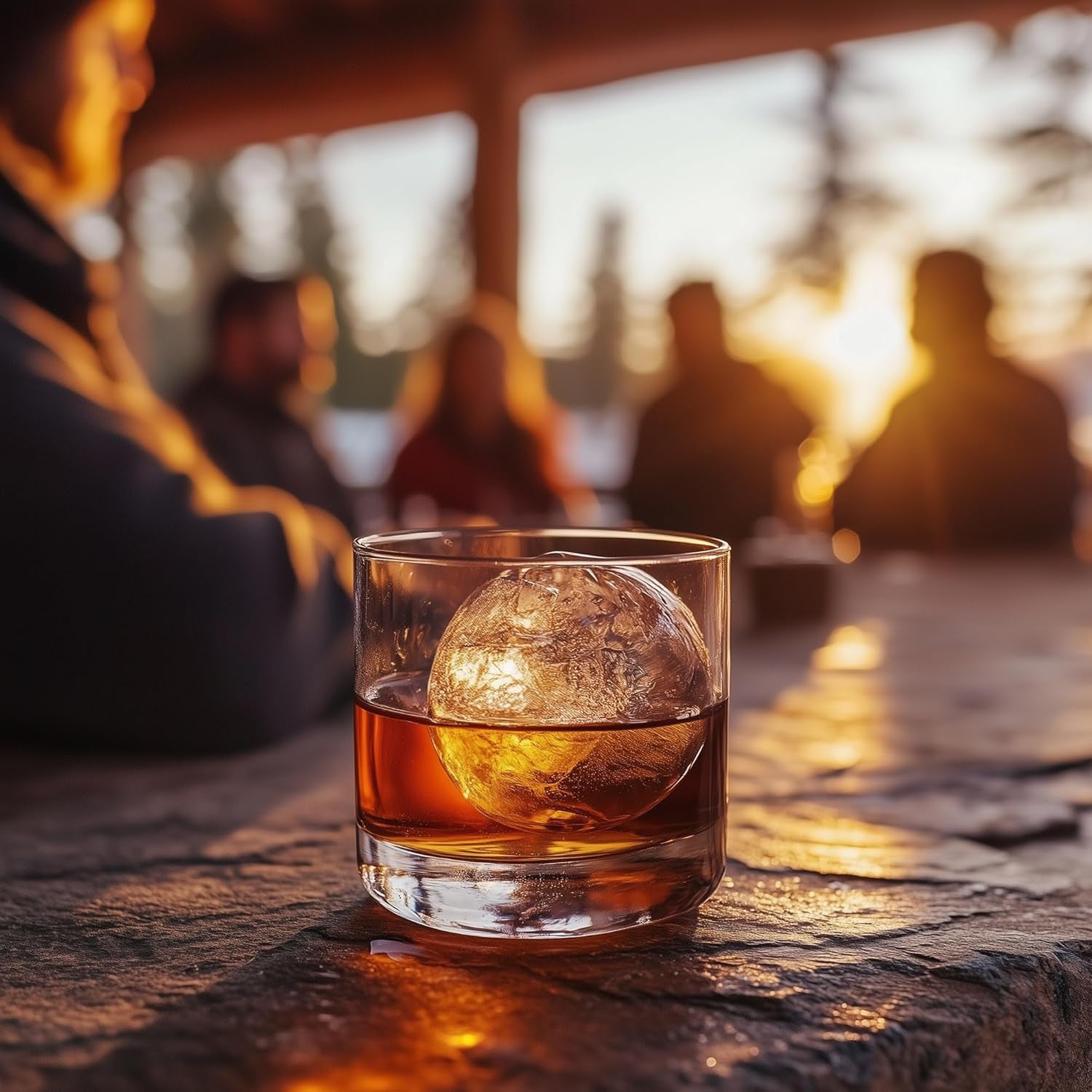 Upgrade Your Pour: Large 2-Inch Ice Sphere & Cube Molds for Perfect Drinks