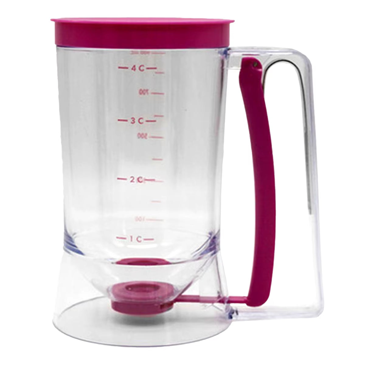 Batter Dispenser Hand-Held  for Pancake, Cupcakes, and Waffle Batter 